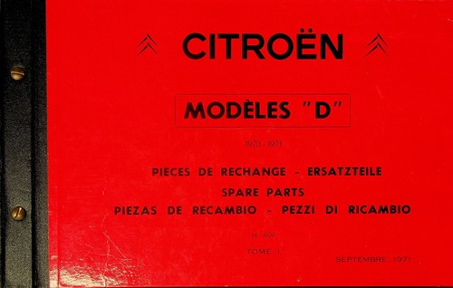 Citroen serie - serie, (1970-1971)