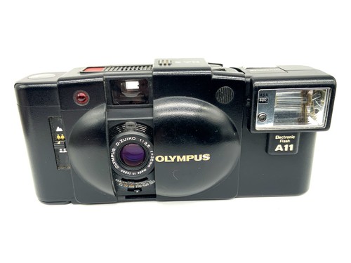 Olympus xa2 mit blitz - olympus,