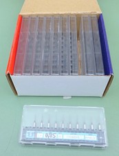 10 VHM TCT Vollhartmetall Spiralbohrer Ø 0,95 mm Mini Bohrer Mikrobohrer CNC HM