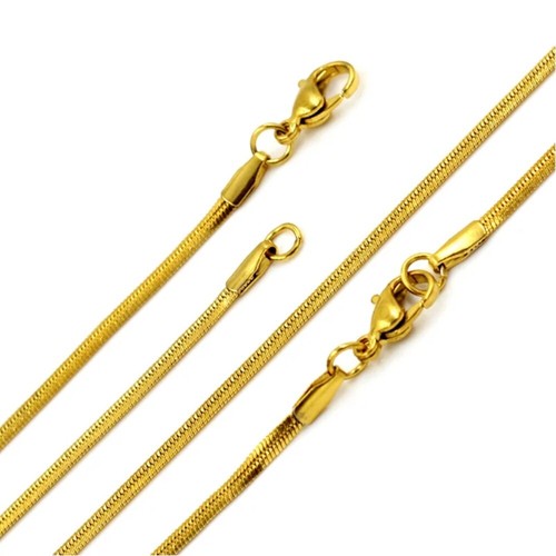 Edelstahl schlangenkette - edelstahl,