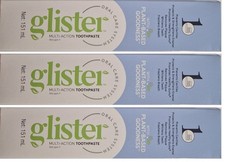 3 Glister Fluorid Zahncreme