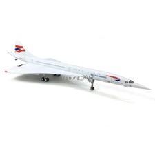 1/200 Concorde British Airways Flugzeug Modell Die Cast Modellflugzeug Sammlung