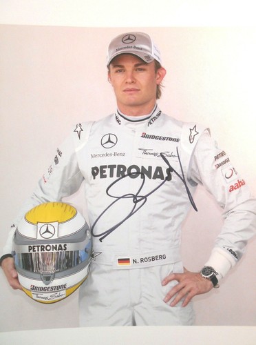 Nico rosberg original - nico, signiert
