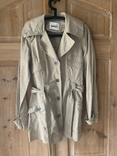 ONLY TRENCHCOAT CHESTNUT BEIGE  GR L EHER 36 MASSE IM ANGEBOT