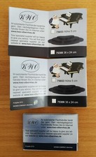 drei unterschiedliche Sammelhefte für KWO Engel