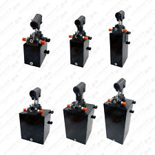 Hydraulik Handpumpe doppelwirkend 12 - 25 - 45ccm inkl. Tank + Hebel