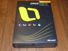 Microsoft Office Mac 2008 Business Edition niederländische Vollversion dutch