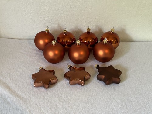 10er set christbaumschmuck - 10er,