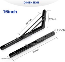Klappkonsolen Belastbar -150Kg