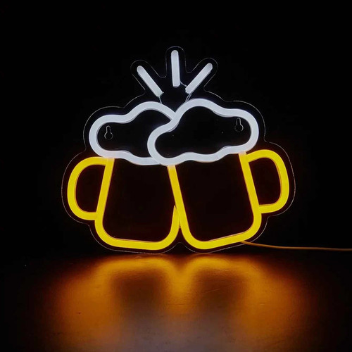 Cheers bier led leuchtreklame - cheers,