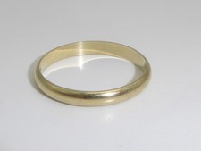 333 Gold Ring 8K Gelbgold 3 mm Trauring Ehering Gravur RG 61 - 19,4 mm 9667