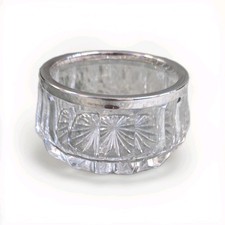 Schale aus Kristall 925er