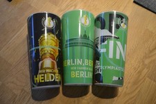 1.FC Kaiserslautern - 3 verschiedene Becher vom Pokalfinale 2024