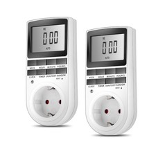 2Stück Digitale Zeitschaltuhr