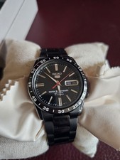Seiko 5 Sports schwarzes