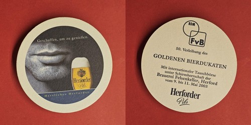 Herforder pils männerlippen - herforder,