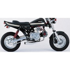 NHRC Sport Auspuff untenliegend kurz Honda Monkey Z50 Skyteam Skymini exhaust