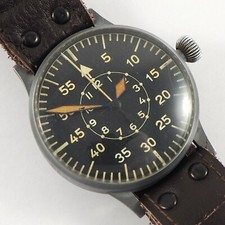 LACO "Lacher & Co." Durowe Wempe Beobachtungsuhr FLIEGERUHR  WW2 um 1940