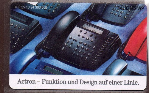 Tv447 telefonkarte p - -,