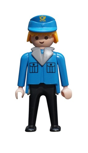 Playmobil figur postbote - figur,
