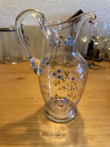 Antiker abrissglas krug - antiker,