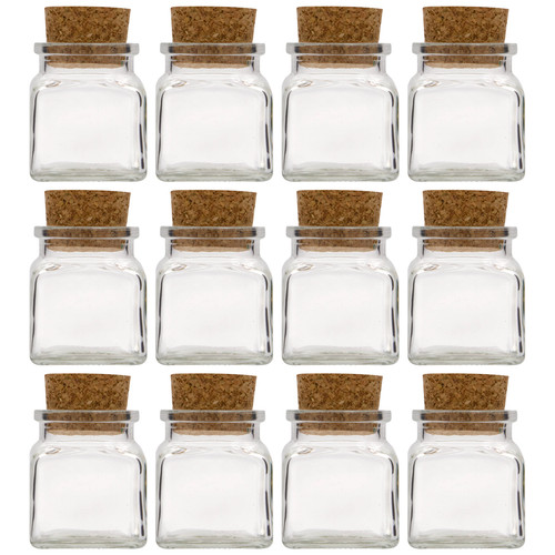 12x 120ml korkenglas - korkenglas, klarglas