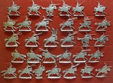 31 Zinnfiguren Preussen 1806 Kavallerie Kürassiere Napoleon 30mm unbemalt