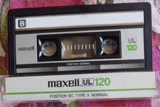 Maxell Compact Cassette UL - 120 Minuten top Zustand
