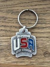 Original Levi's Schlüsselanhänger Metall  Vintage Retro - 002