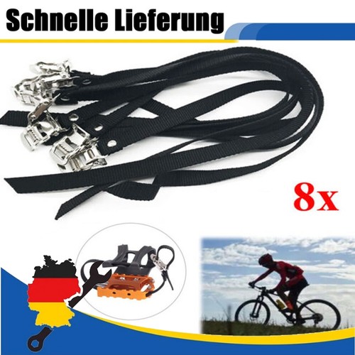 Fahrrad pedalriemen schwarz - fahrrad,