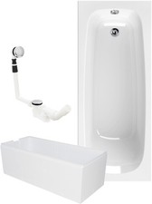 Rechteck Badewanne 180 x 80 cm