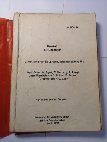 Russisch für chemiker - für,