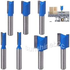 7tlg Nutfräser Set 8mm Schaft