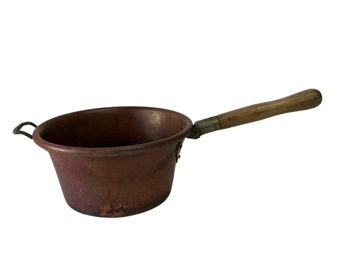Antike vintage kesselpfanne - antike,