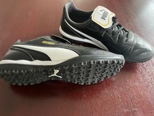 Puma King Fußballschuhe, Kunstrasen, Rubbersohle, EUR 42,5, Leder schwarz