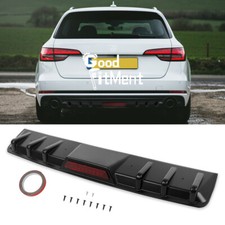 86cm Stoßstange Heckspoiler Lippe Splitter Heckdiffusor Für Audi A4 B7 B8 Avant