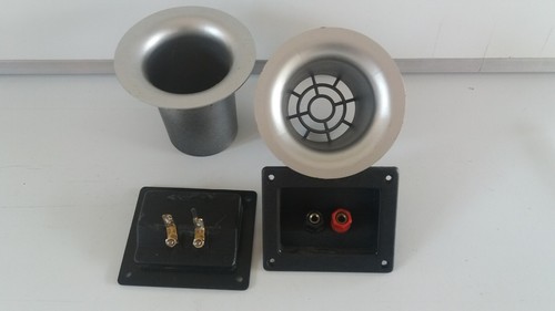 Klemmterminal bassreflexrohr - +,