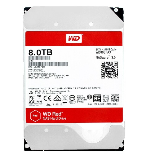 Western digital wd80efax - western, 8tb