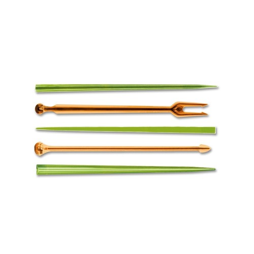 Einweg party picker farbig - party,