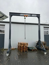 Portalkran Kran Mobil Bootskran Heben Anhänger Container Boot LKW PKW NEUBAU