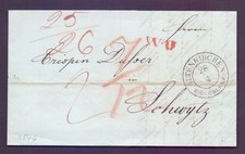 Vorphila Auslandsbrief 1846 -