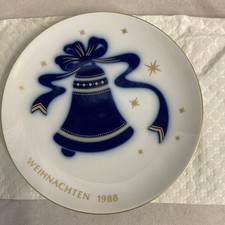 KPM Weihnachtsteller 1988
