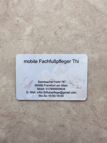 Thi mobile fachfußpflegerin - fachfußpflegerin,