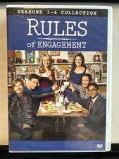 Rules of Engagement: Seasons 1-4 Collection (7-Disc Set, DVD, 2017) Rare OOP