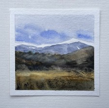Original aquarellmalerei mit - aquarellmalerei,