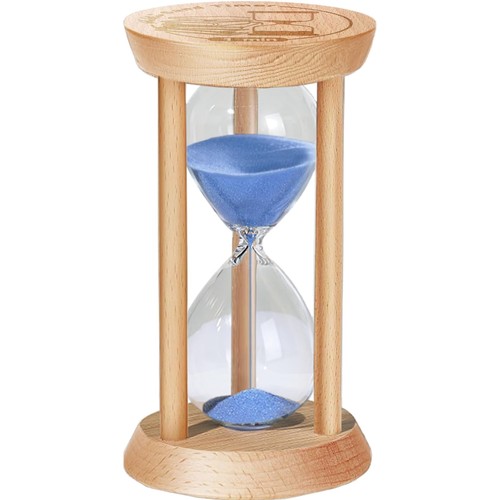 Blaue sanduhr minuten - blaue,
