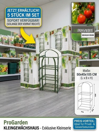 5er set gewächshaus - 5er,
