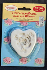 Ausstechform - Deko-Flex-Model – Rose - Marzipan Kuvertüre Butter - Städter- NEU