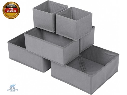 6er set drawers organiser - set,