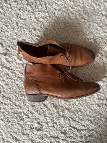 Hub damen schnürstiefel leder - damen,